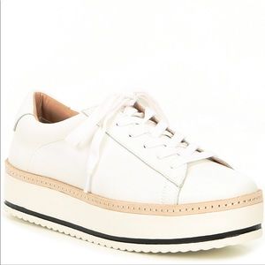 Chelsea & Violet neutral platform sneakers